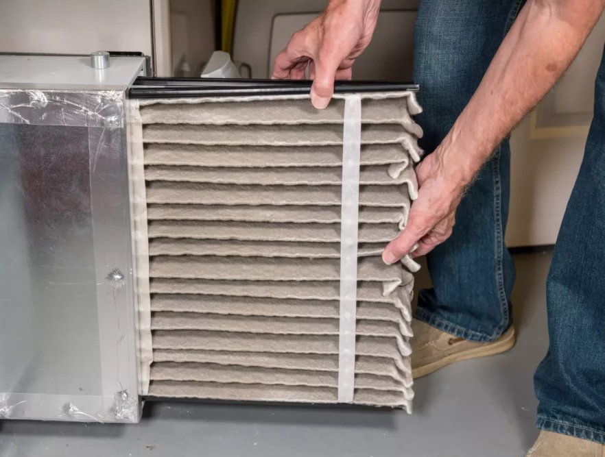 Be sure to replace dirty furnace filters in a timely manner. 