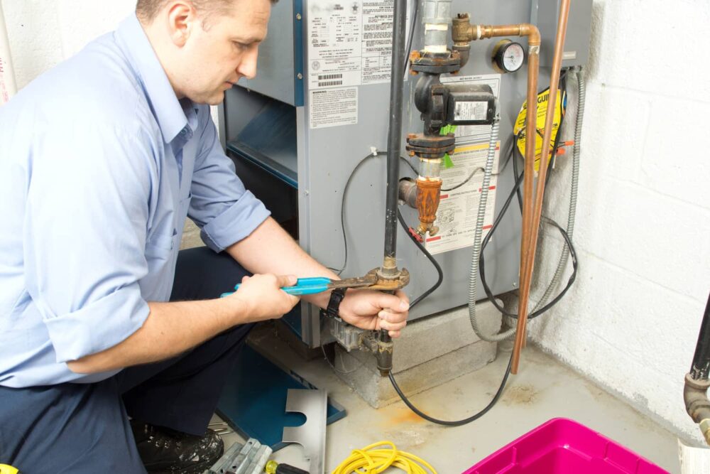 If you aren't sure how to fix the light on a furnace, call a professional to do it. 