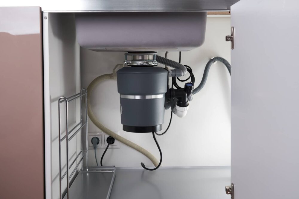 Garbage disposals are useful for disposing of food waste. 