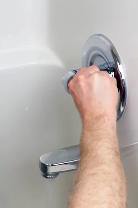 Delta shower handles can be removed with various tools. 