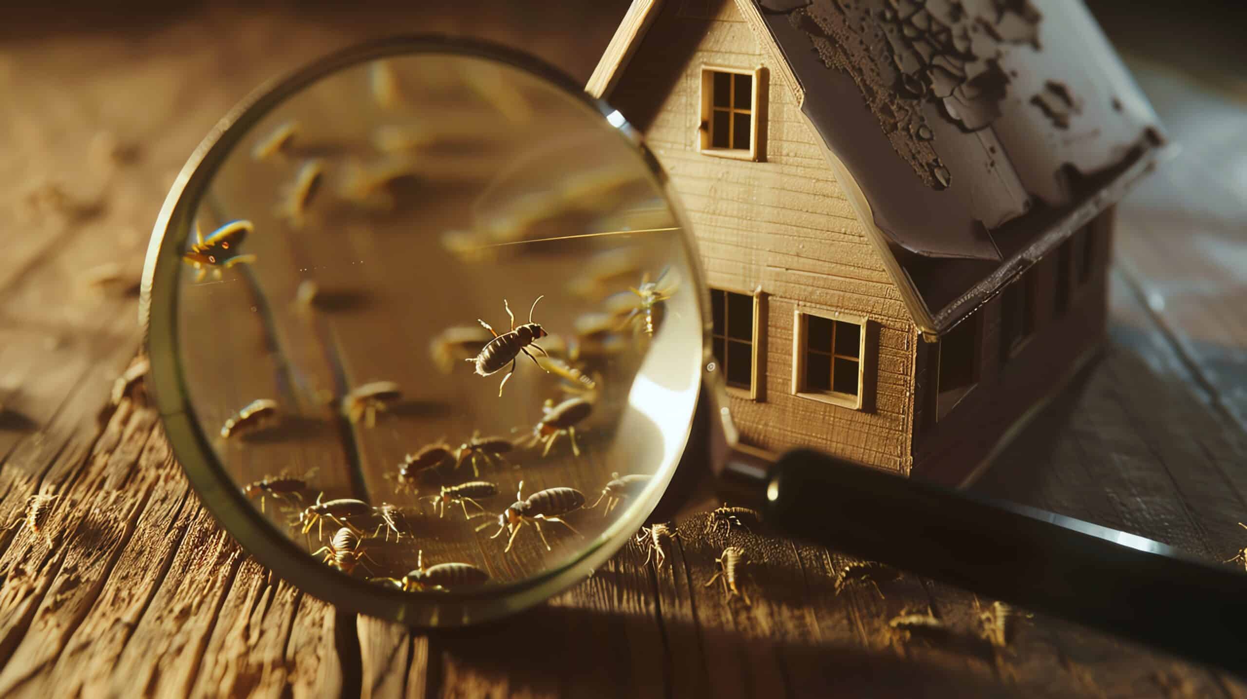 Termites in House