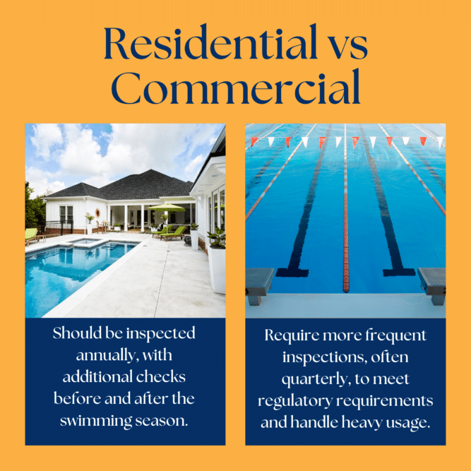 Residential Pools vs Commercial Pools