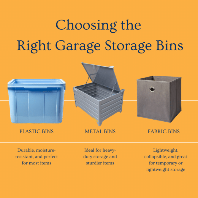 Choosing the Right Garage Storage Bins